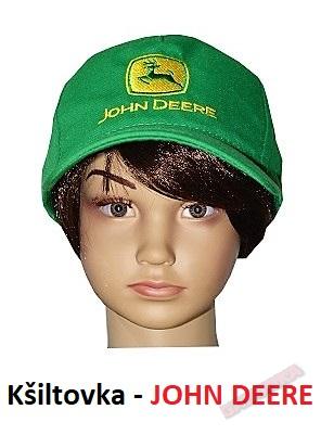 DĚTSKÁ KŠILTOVKA - JOHN DEERE