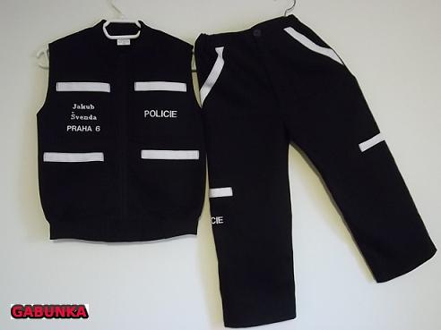 DĚTSKÁ SOUPRAVA S VESTOU - POLICIE