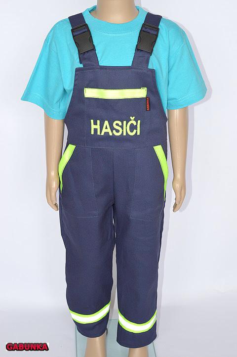 DĚTSKÉ SOFTSHELLOVÉ HASIČSKÉ KALHOTY 